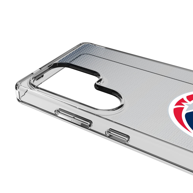 Washington Wizards Linen Galaxy Clear Phone Case for Samsung Galaxy Detail.Jpg