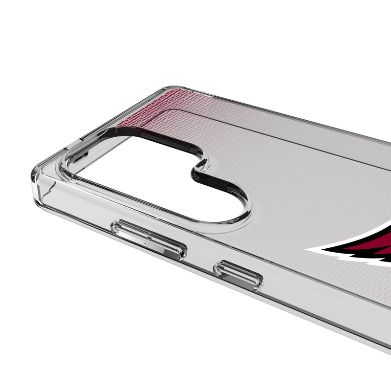 Arizona Cardinals Linen Galaxy Clear Phone Case for Samsung Galaxy Detail.Jpg