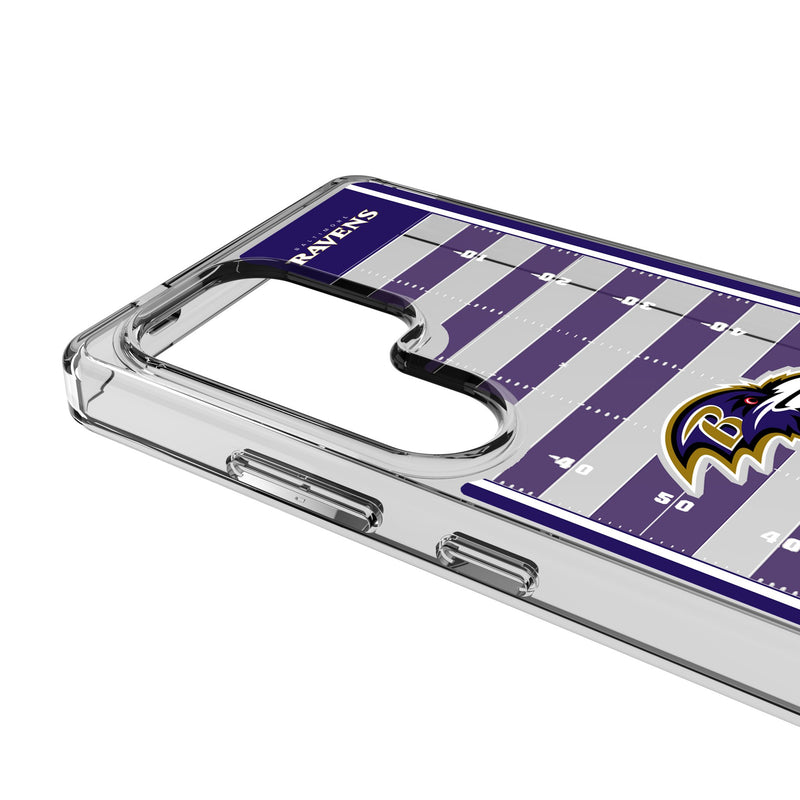 Baltimore Ravens Field Galaxy Clear Phone Case for Samsung Galaxy Detail.Jpg
