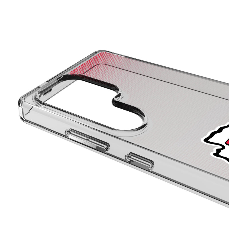 Kansas City Chiefs Linen Galaxy Clear Phone Case for Samsung Galaxy Detail.Jpg