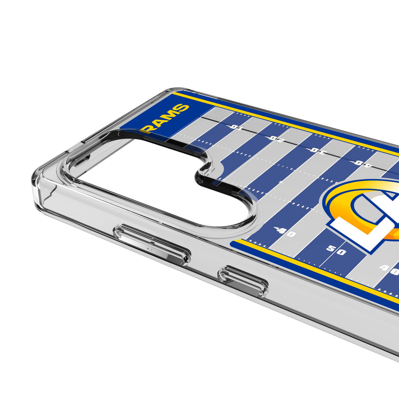 Los Angeles Rams Field Galaxy Clear Phone Case for Samsung Galaxy Detail.Jpg