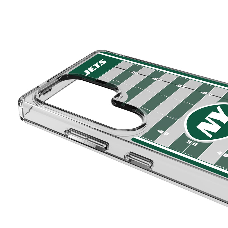 New York Jets Field Galaxy Clear Phone Case for Samsung Galaxy Detail.Jpg
