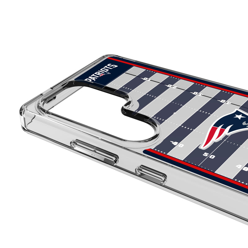 New England Patriots Field Galaxy Clear Phone Case for Samsung Galaxy Detail.Jpg