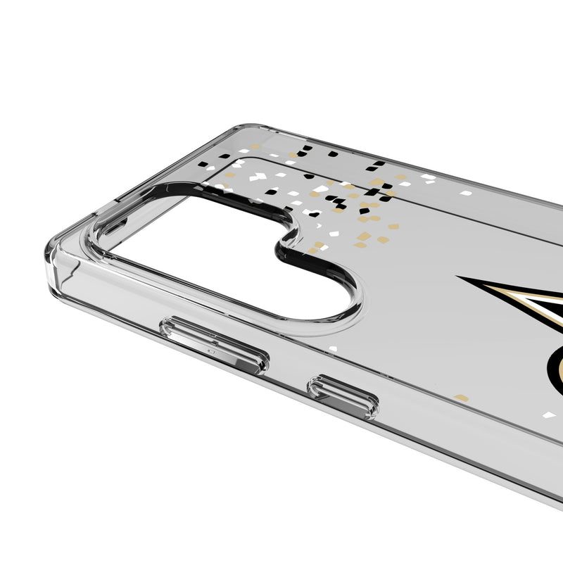 New Orleans Saints Confetti Galaxy Clear Phone Case for Samsung Galaxy Detail.Jpg
