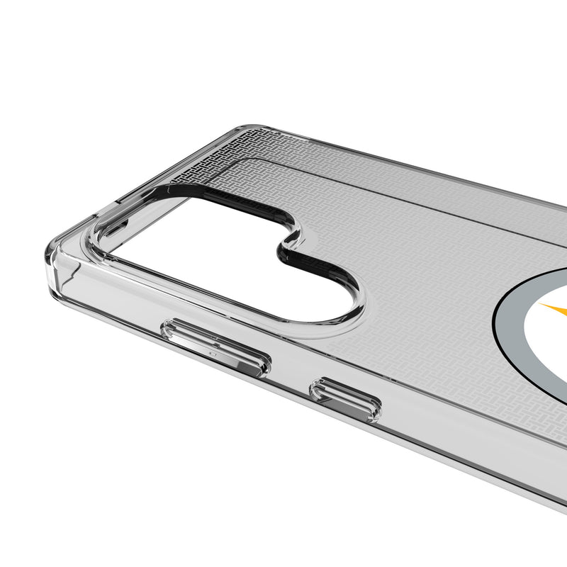 Pittsburgh Steelers Linen Galaxy Clear Phone Case for Samsung Galaxy Detail.Jpg