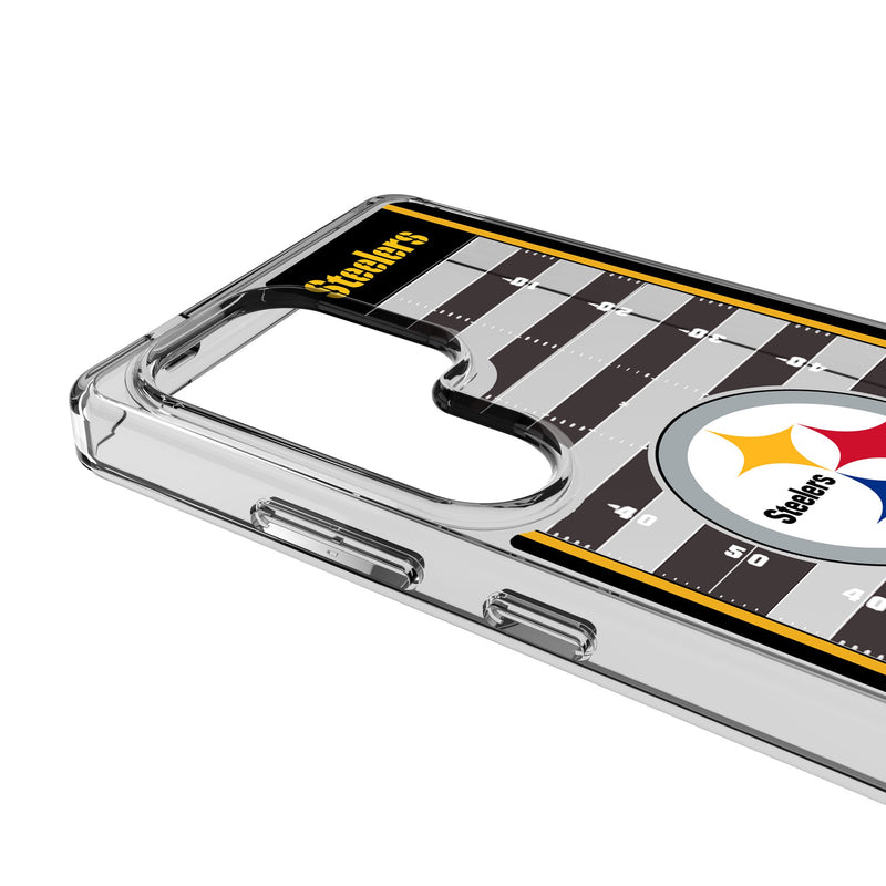 Pittsburgh Steelers Field Galaxy Clear Phone Case for Samsung Galaxy Detail.Jpg