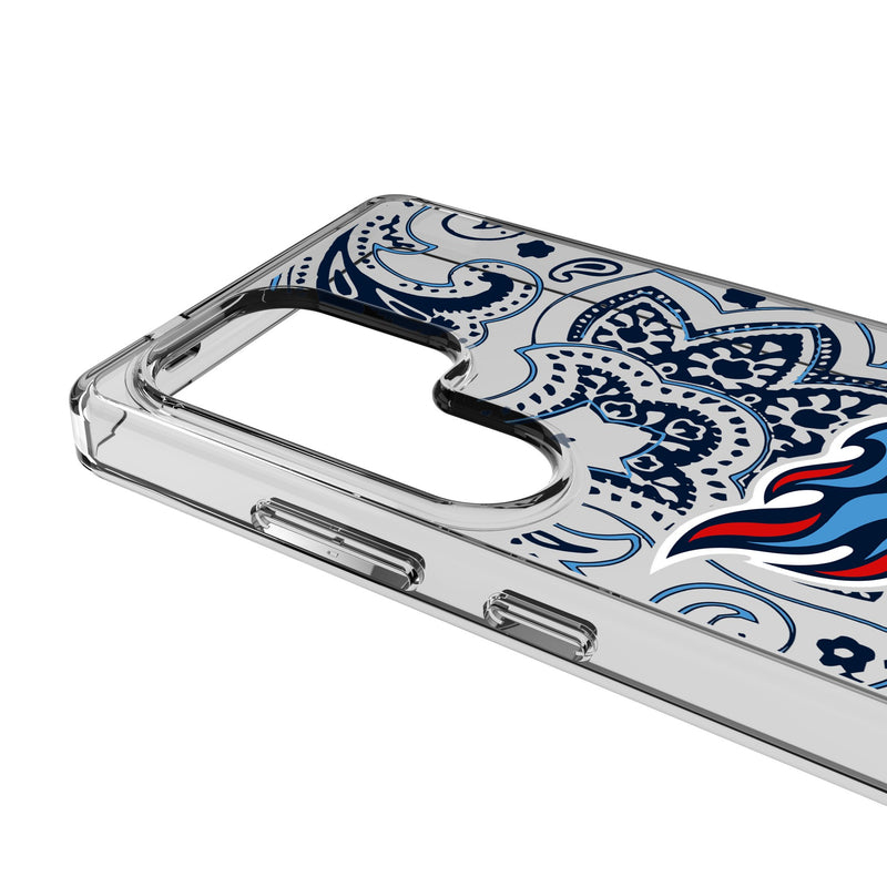 Tennessee Titans Paisley Galaxy Clear Phone Case for Samsung Galaxy Detail.Jpg