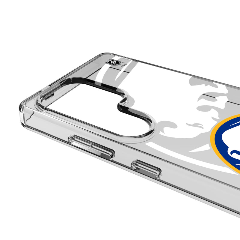 Buffalo Sabres Personalized Tilt Galaxy Clear Phone Case for Samsung Galaxy Detail.Jpg