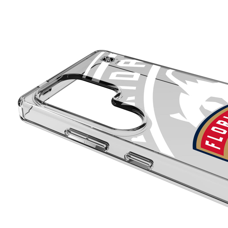 Florida Panthers Personalized Tilt Galaxy Clear Phone Case for Samsung Galaxy Detail.Jpg