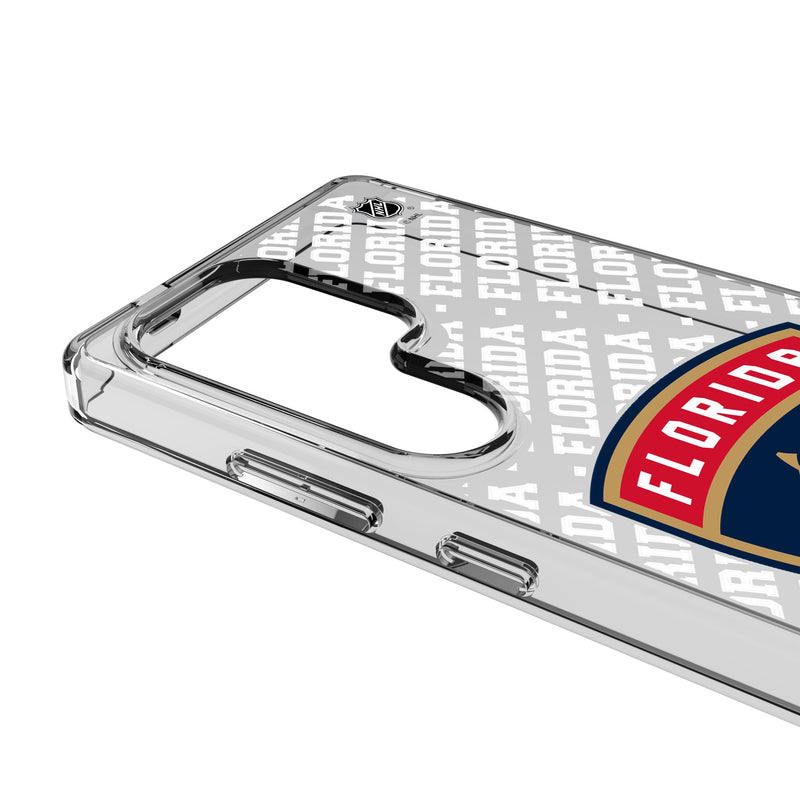Florida Panthers Personalized EndZone Plus Galaxy Clear Phone Case for Samsung Galaxy Detail.Jpg