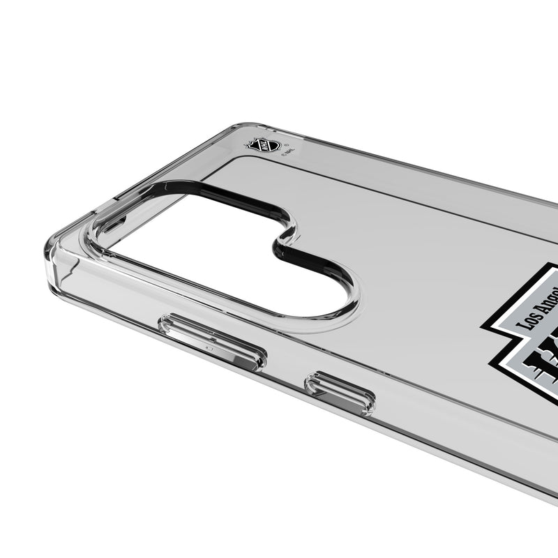 LA Kings Personalized EndZone Plus Galaxy Clear Phone Case for Samsung Galaxy Detail.Jpg