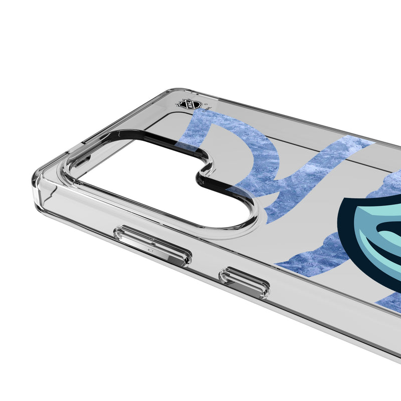 Seattle Kraken Ice Tilt Galaxy Clear Phone Case for Samsung Galaxy Detail.Jpg