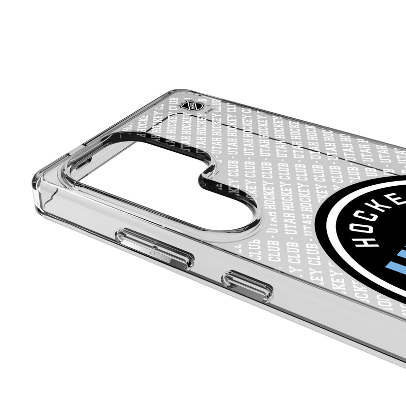 Utah Hockey Club Personalized EndZone Plus Galaxy Clear Phone Case for Samsung Galaxy Detail.Jpg