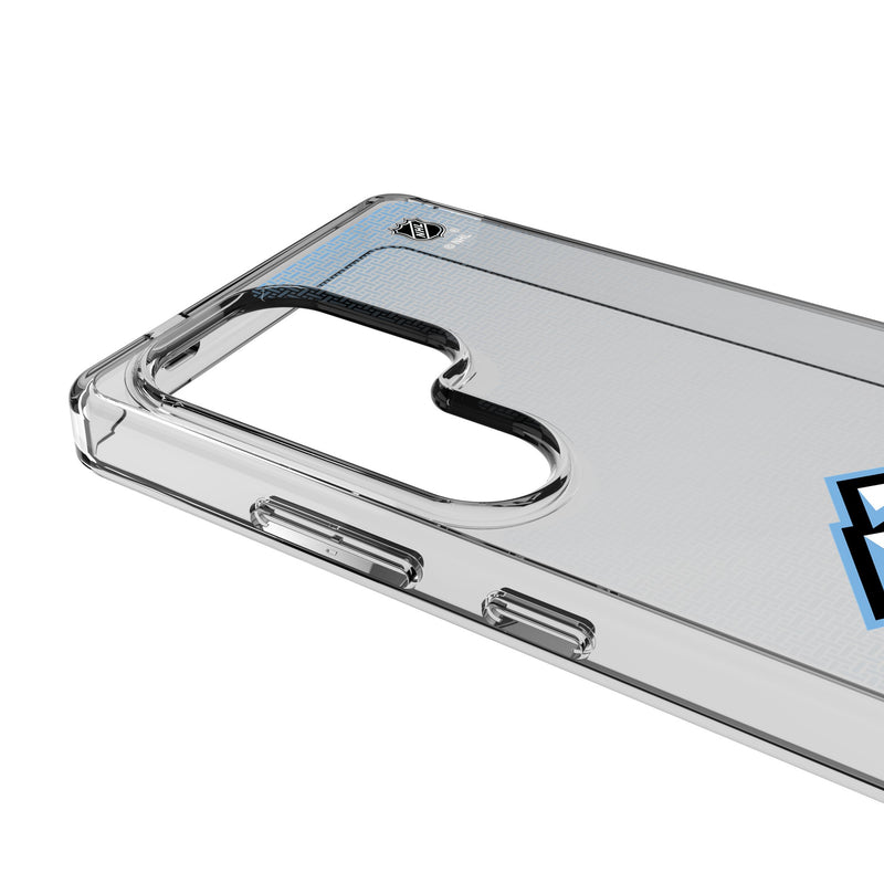 Utah Mammoth Linen Galaxy Clear Phone Case for Samsung Galaxy Detail.Jpg