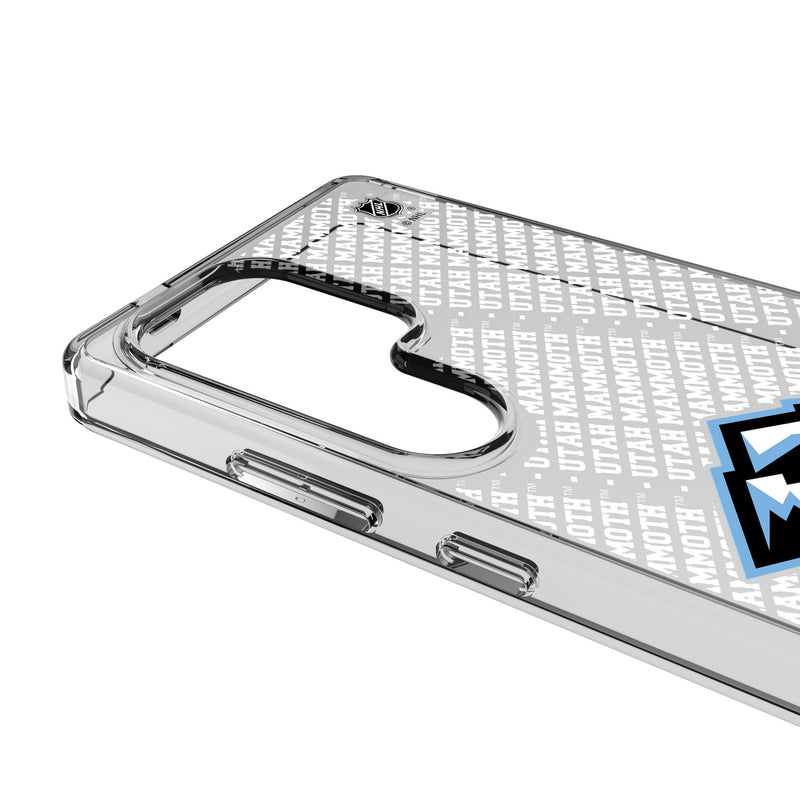 Utah Mammoth Personalized EndZone Plus Galaxy Clear Phone Case for Samsung Galaxy Detail.Jpg
