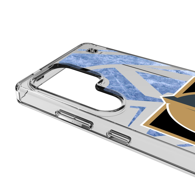 Vegas Golden Knights Ice Tilt Galaxy Clear Phone Case for Samsung Galaxy Detail.Jpg