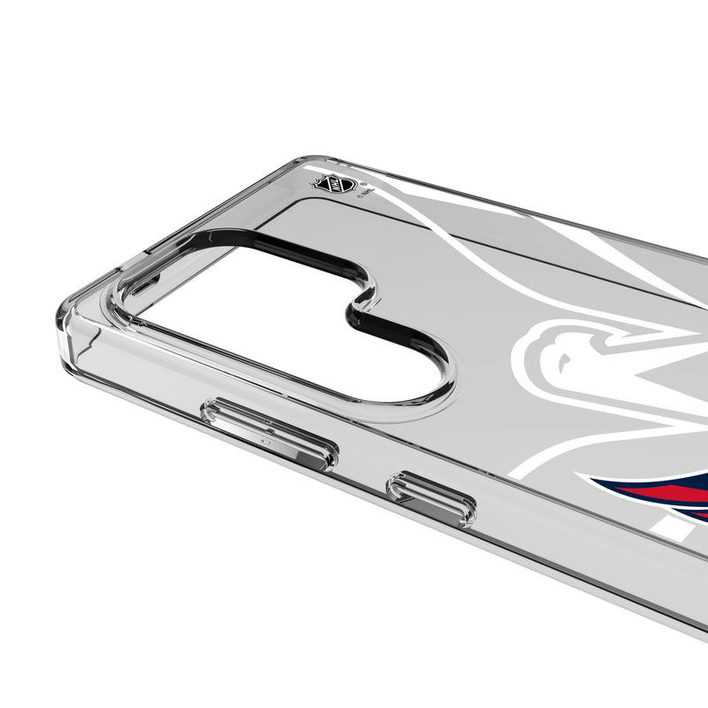 Washington Capitals Personalized Tilt Galaxy Clear Phone Case for Samsung Galaxy Detail.Jpg