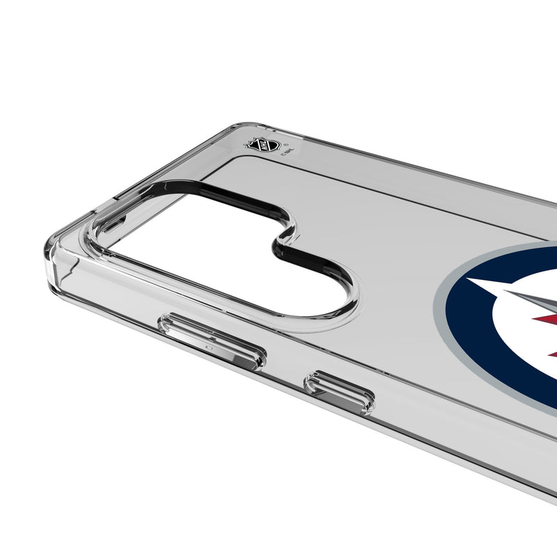Winnipeg Jets Personalized EndZone Plus Galaxy Clear Phone Case for Samsung Galaxy Detail.Jpg