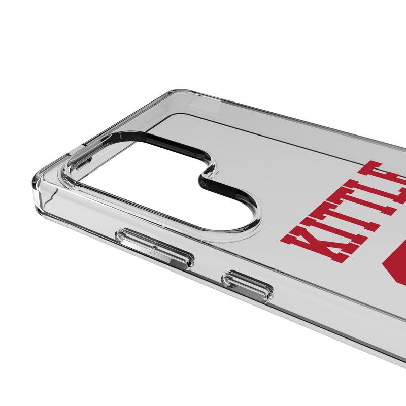 George Kittle San Francisco 49ers 85 Game Tactic Galaxy Clear Phone Case for Samsung Galaxy Detail.Jpg