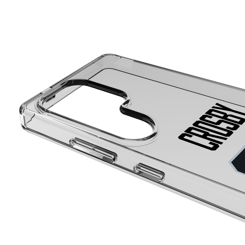 Maxx Crosby Las Vegas Raiders 98 Game Tactic Galaxy Clear Phone Case for Samsung Galaxy Detail.Jpg