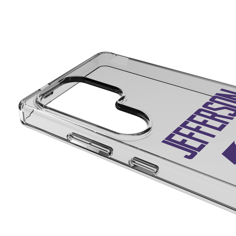 Justin Jefferson Minnesota Vikings 18 Game Tactic Galaxy Clear Phone Case for Samsung Galaxy Detail.Jpg