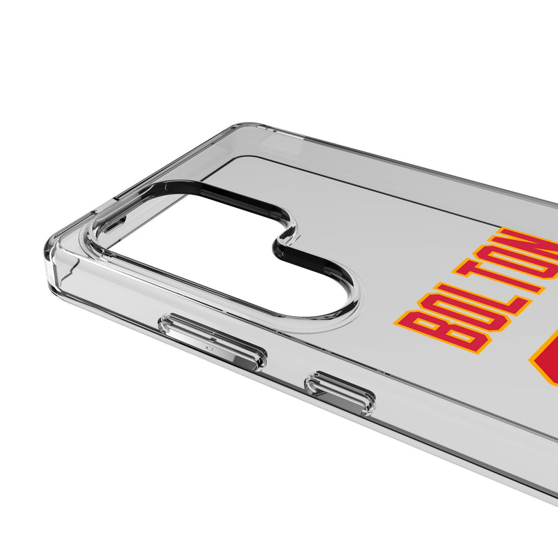 Nick Bolton Kansas City Chiefs 32 Game Tactic Galaxy Clear Phone Case for Samsung Galaxy Detail.Jpg