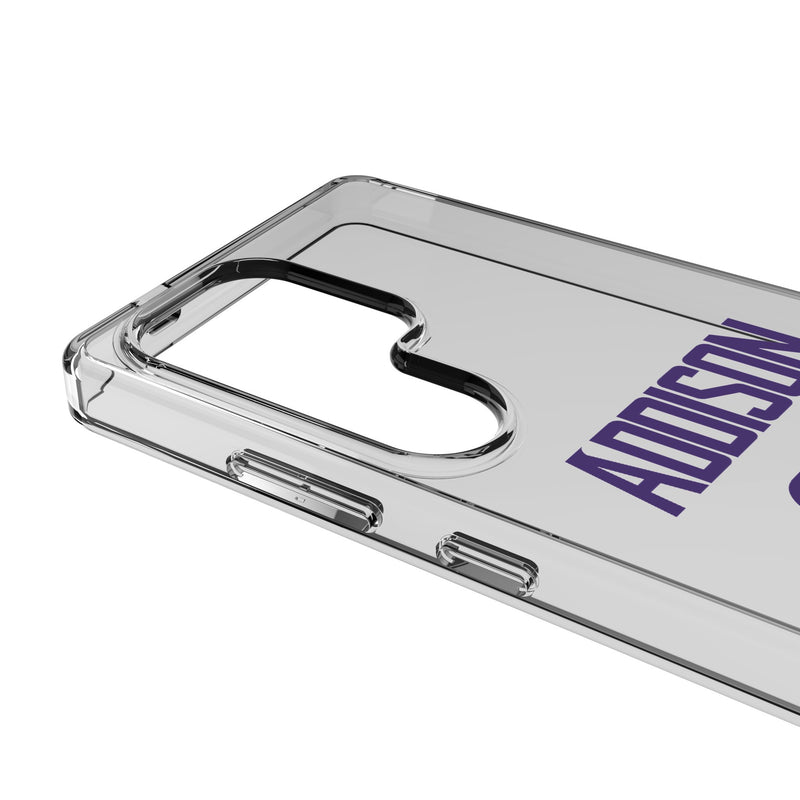 Jordan Addison Minnesota Vikings 3 Game Tactic Galaxy Clear Phone Case for Samsung Galaxy Detail.Jpg