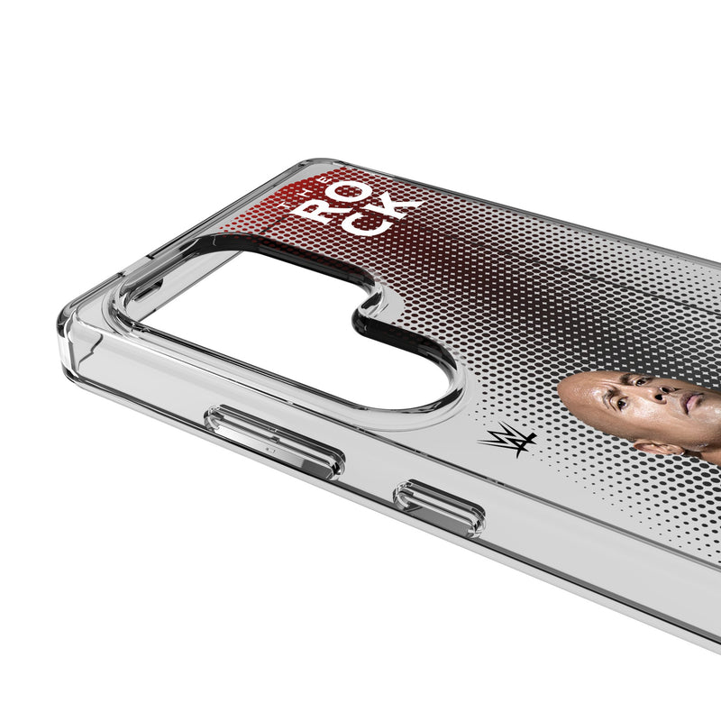 The Rock Superstar Galaxy Clear Phone Case for Samsung Galaxy Detail.Jpg