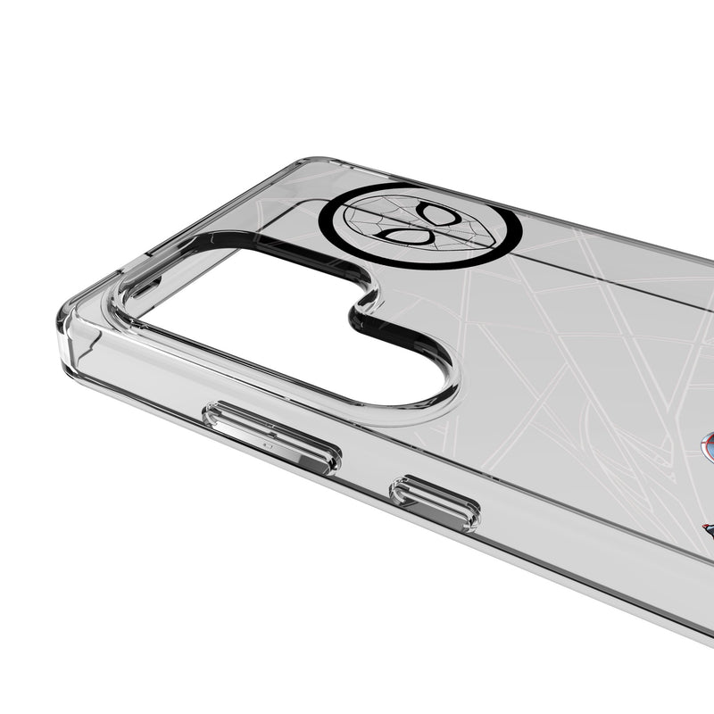 Marvel Miles Morales MechLine Galaxy Clear Phone Case for Samsung Galaxy Detail.Jpg