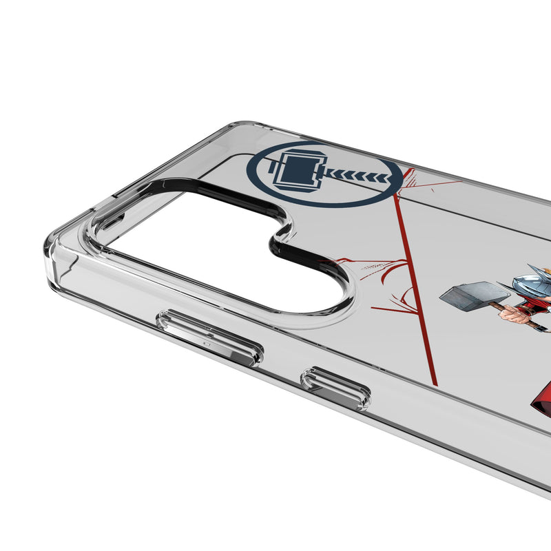 Marvel Avengers Thor MechLine Galaxy Clear Phone Case for Samsung Galaxy Detail.Jpg
