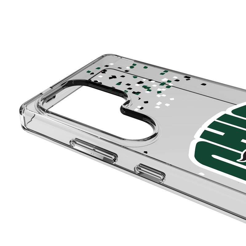 Ohio University Bobcats Confetti Galaxy Clear Phone Case for Samsung Galaxy Detail.Jpg