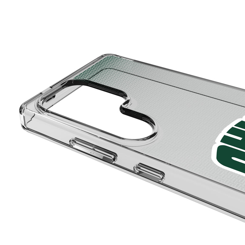 Ohio University Bobcats Linen Galaxy Clear Phone Case for Samsung Galaxy Detail.Jpg