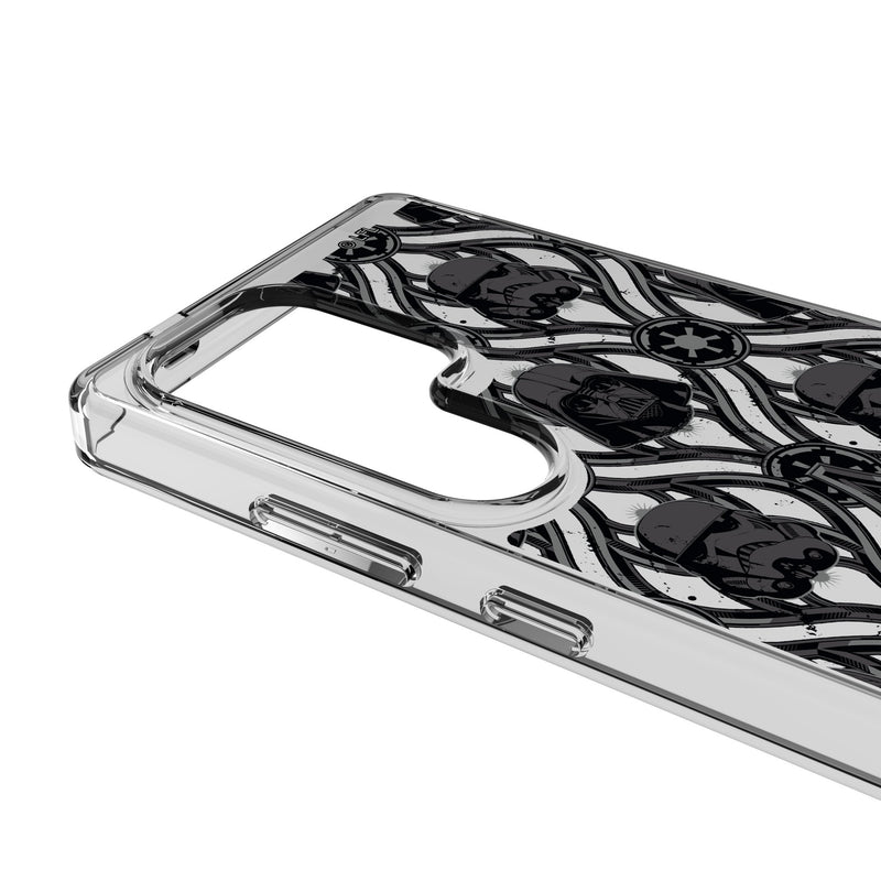 Star Wars Dark Side Pattern Galaxy Clear Phone Case for Samsung Galaxy Detail.Jpg
