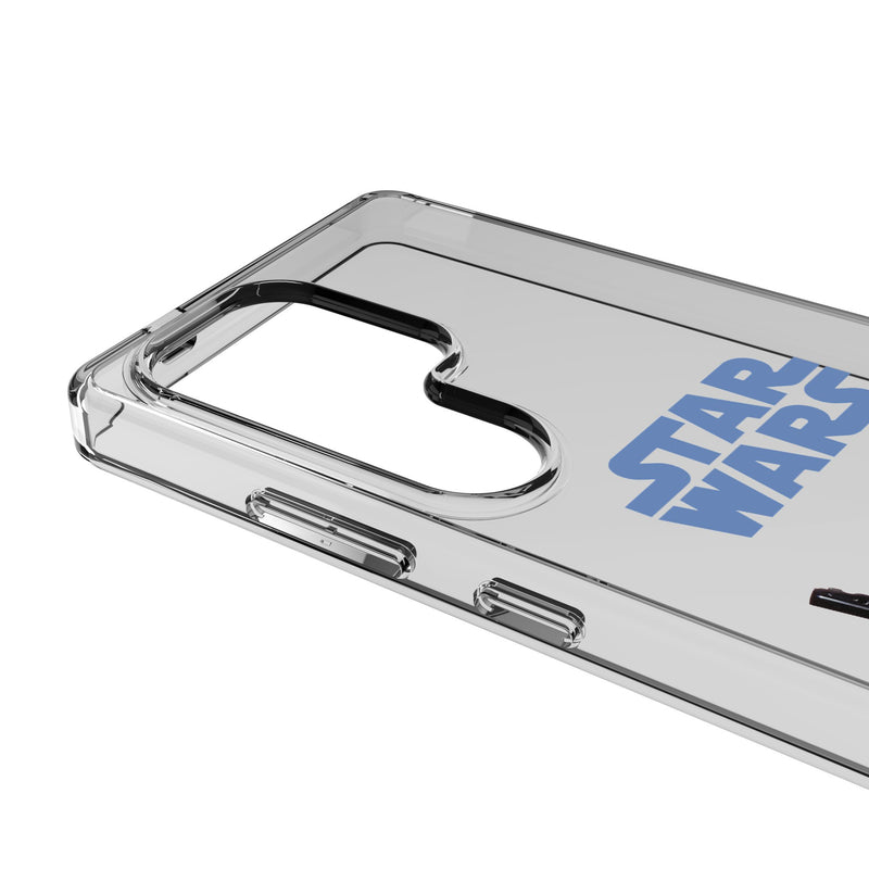 Star Wars Princess Leia Organa Color Block Galaxy Clear Phone Case for Samsung Galaxy Detail.Jpg