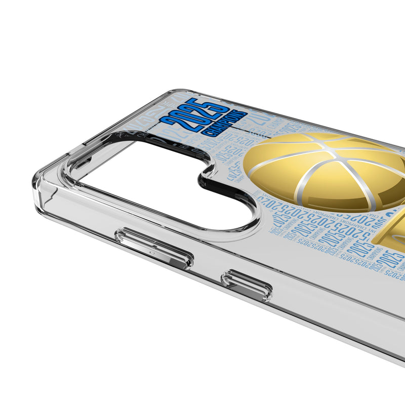 Oklahoma City Thunder 2025 NBA Champions Galaxy Clear Phone Case for Samsung Galaxy Detail.Jpg