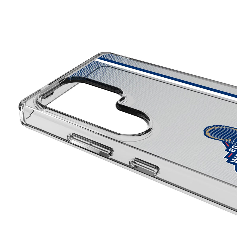 LA Dodgers 2025 MLB World Series Galaxy Clear Phone Case for Samsung Galaxy Detail.Jpg