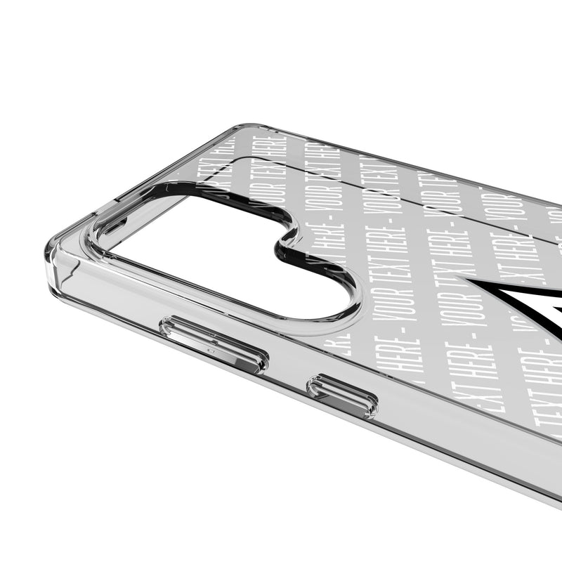 Las Vegas Aces Personalized EndZone Plus Galaxy Clear Phone Case for Samsung Galaxy Detail.Jpg