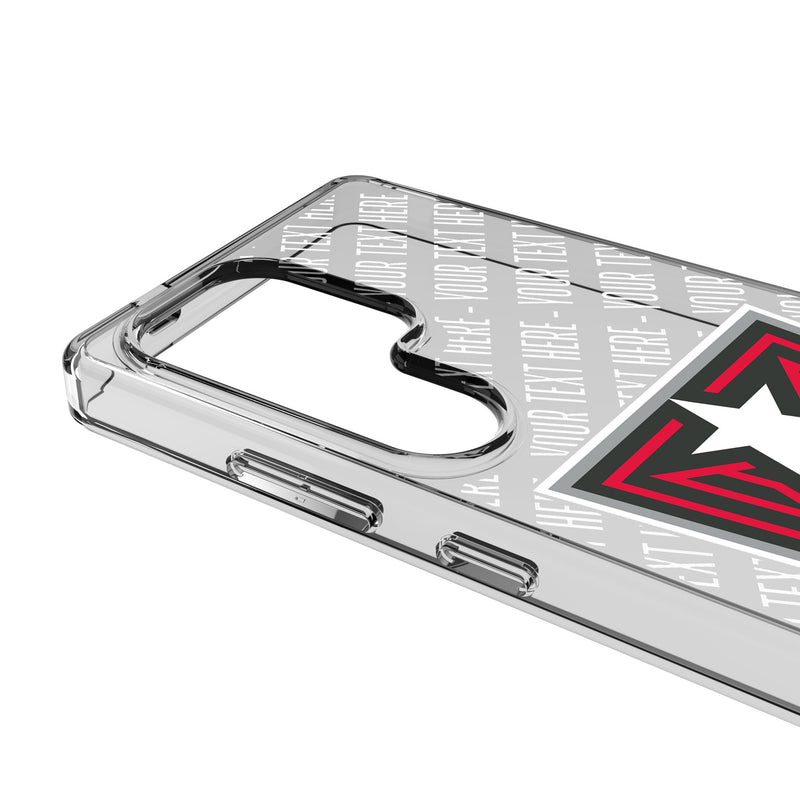 Atlanta Dream Personalized EndZone Plus Galaxy Clear Phone Case for Samsung Galaxy Detail.Jpg
