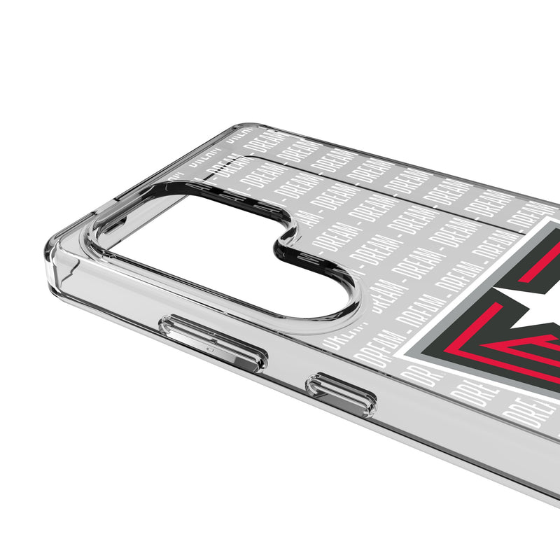 Atlanta Dream Text Backdrop Galaxy Clear Phone Case for Samsung Galaxy Detail.Jpg