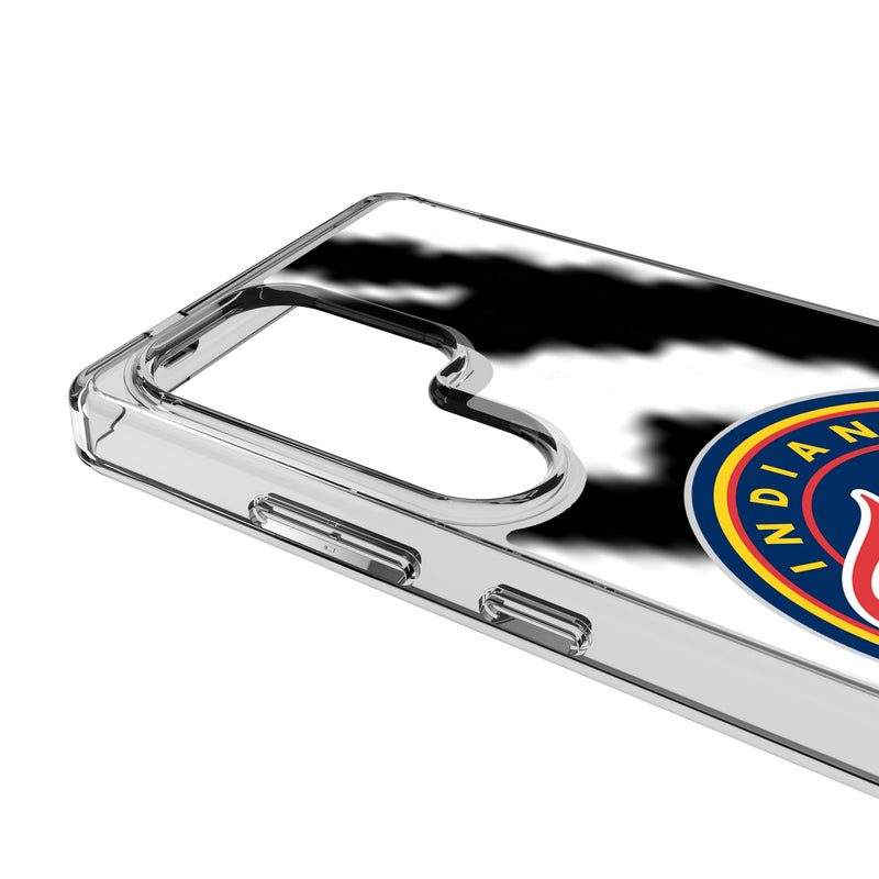 Indiana Fever Personalized EndZone Plus Galaxy Clear Phone Case for Samsung Galaxy Detail.Jpg