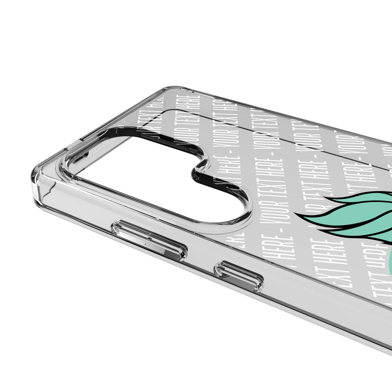 New York Liberty Personalized EndZone Plus Galaxy Clear Phone Case for Samsung Galaxy Detail.Jpg