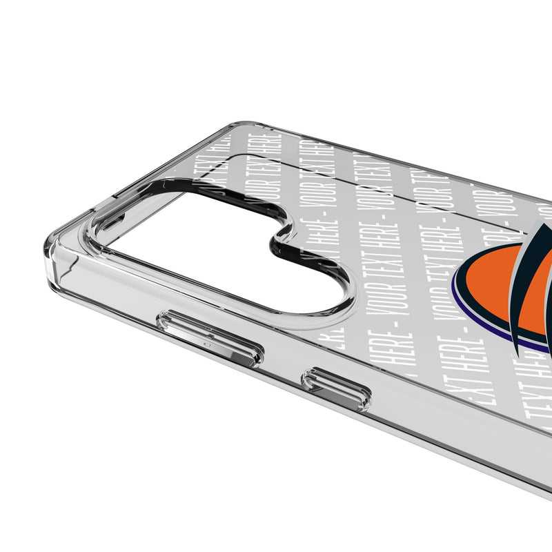 Phoenix Mercury Personalized EndZone Plus Galaxy Clear Phone Case for Samsung Galaxy Detail.Jpg