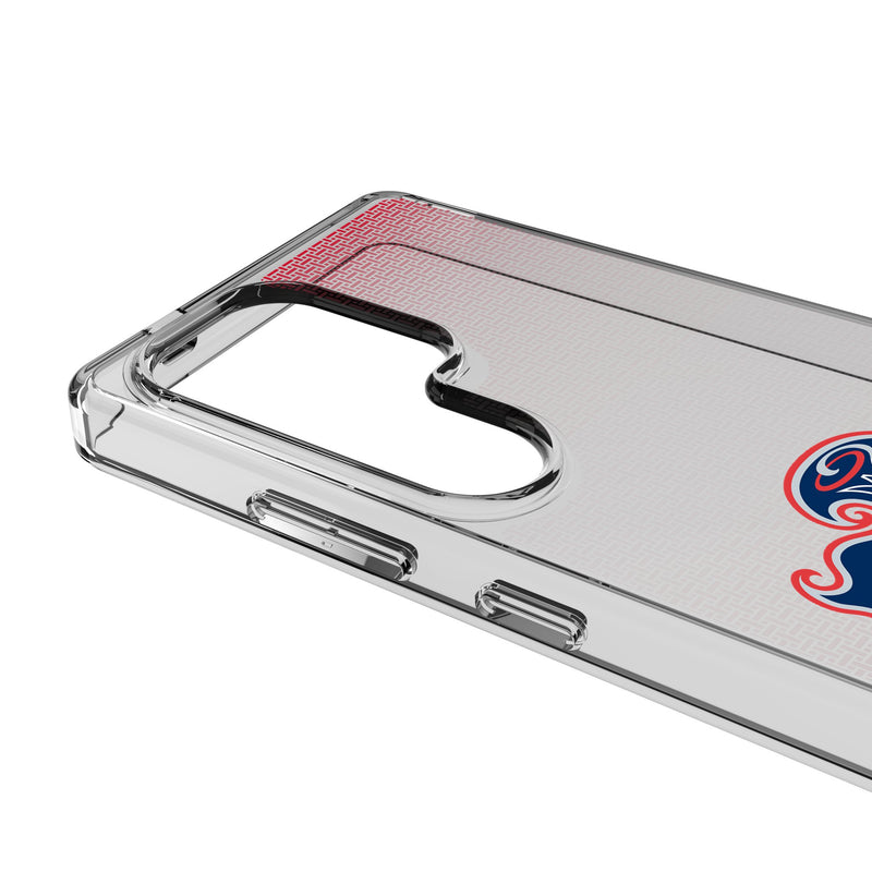Washington Mystics Linen Galaxy Clear Phone Case for Samsung Galaxy Detail.Jpg