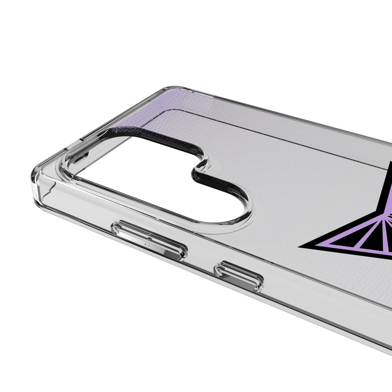 Golden State Valkyries Linen Galaxy Clear Phone Case for Samsung Galaxy Detail.Jpg