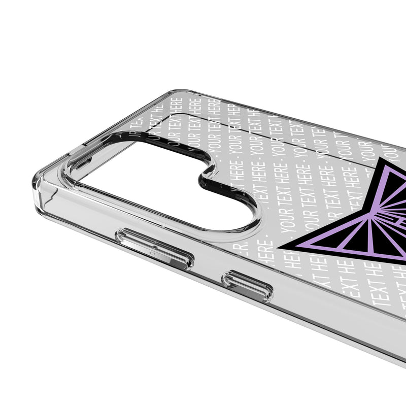Golden State Valkyries Personalized EndZone Plus Galaxy Clear Phone Case for Samsung Galaxy Detail.Jpg