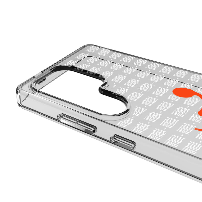 WNBA Text Backdrop Galaxy Clear Phone Case for Samsung Galaxy Detail.Jpg