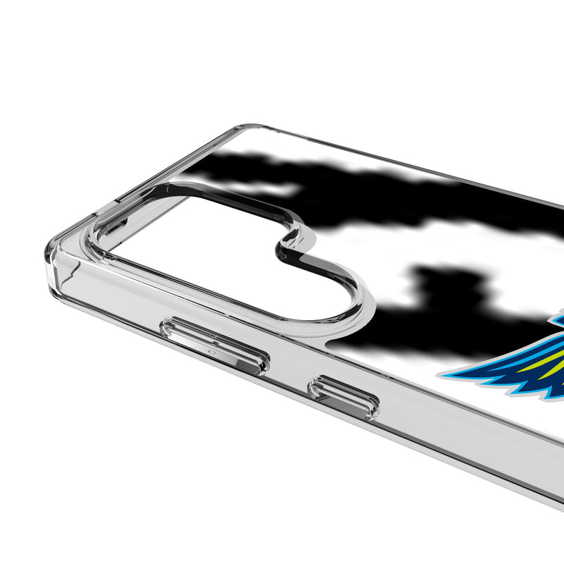 Dallas Wings Personalized EndZone Plus Galaxy Clear Phone Case for Samsung Galaxy Detail.Jpg