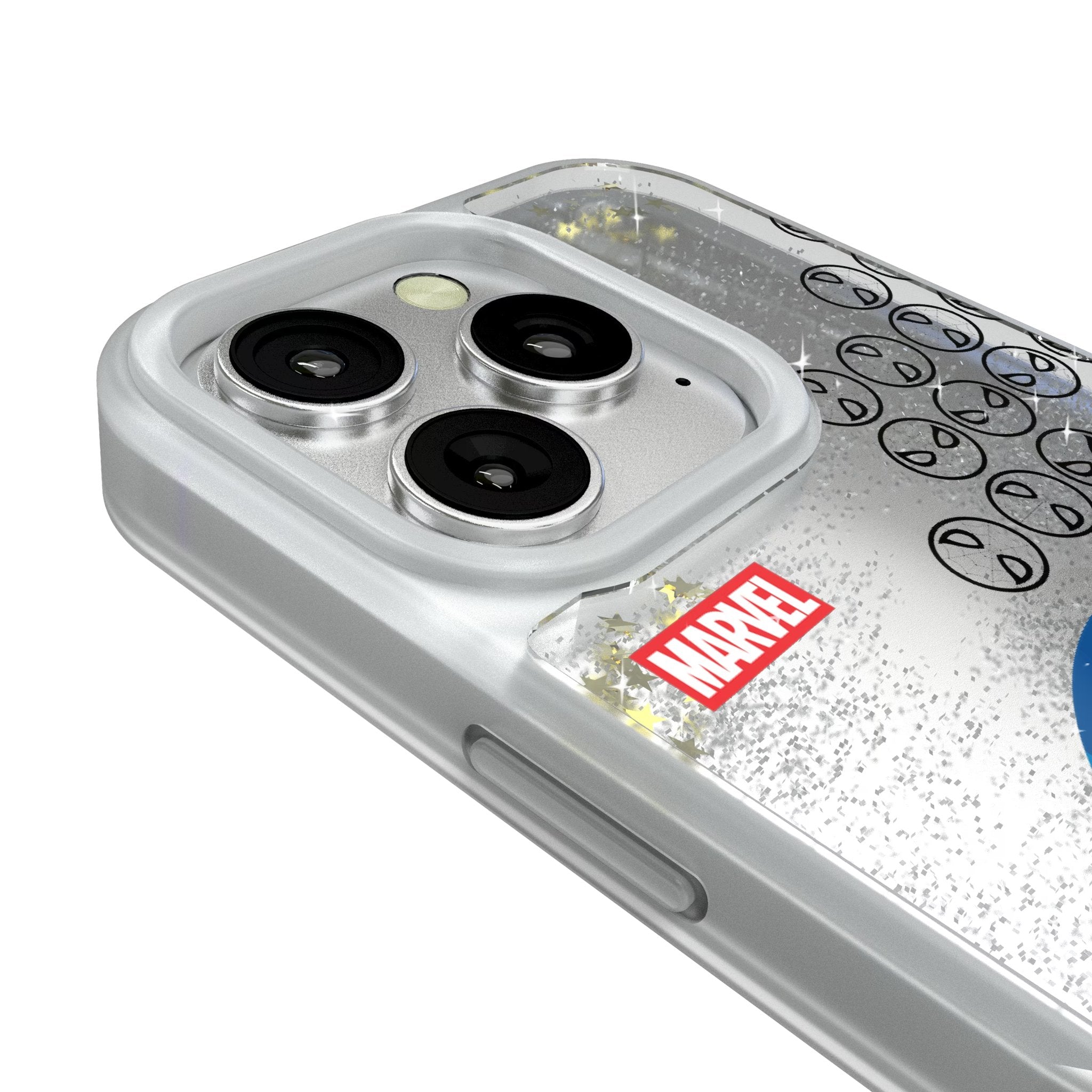 Marvel Spider-Man Sigil iPhone Glitter Phone Case for Apple iPhone Detail.Jpg