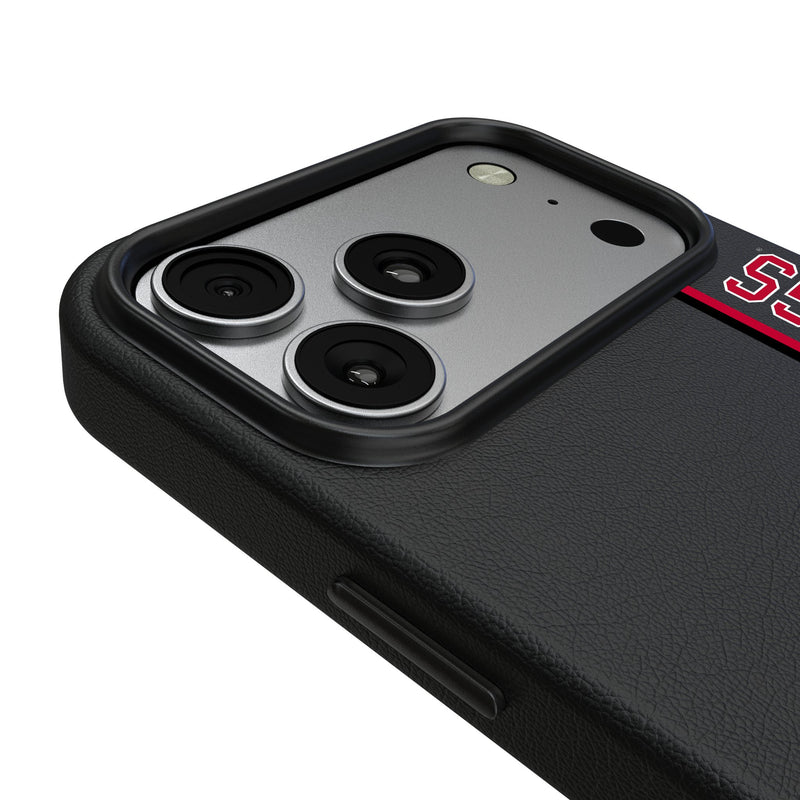 University of Georgia Bulldogs Uga Sidebar iPhone MagSafe Compatible Phone Case for Apple iPhone Detail.Jpg