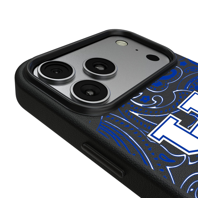 University of Kentucky Wildcats Paisley iPhone MagSafe Compatible Phone Case for Apple iPhone Detail.Jpg